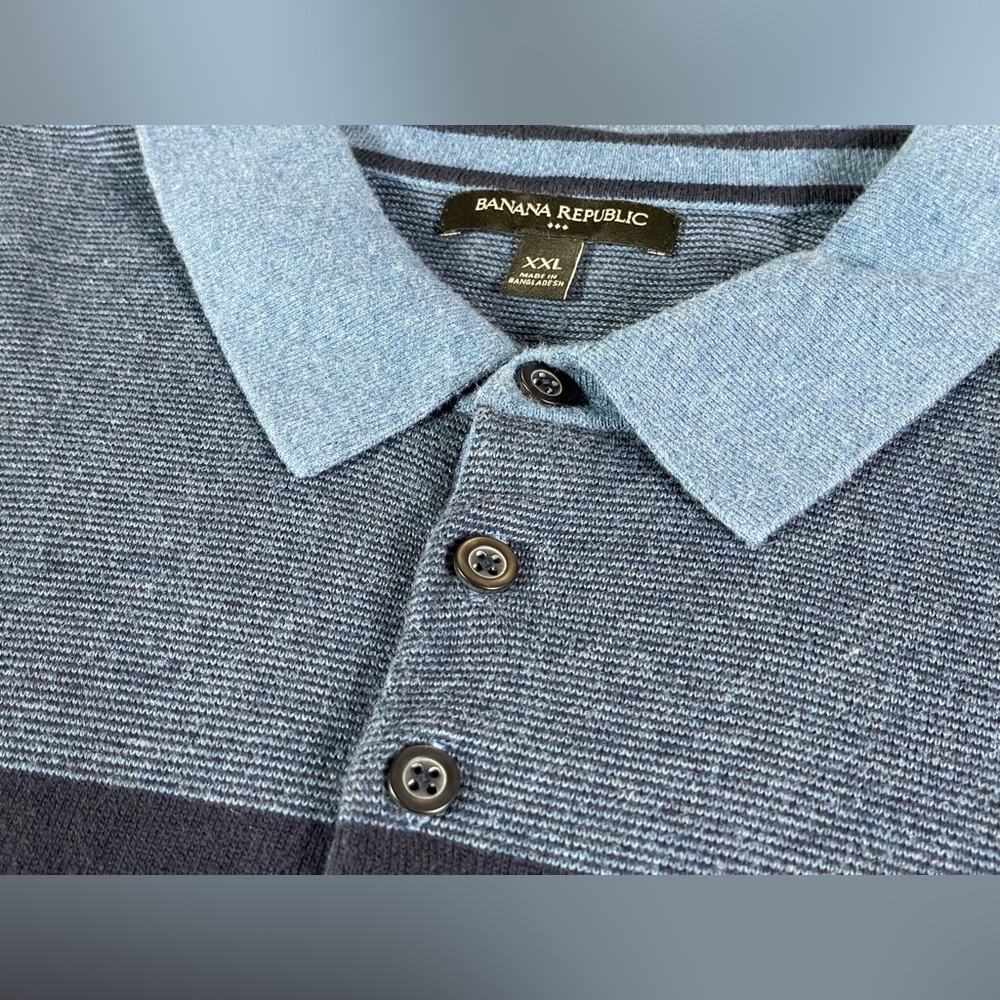 Banana Republic Striped Polo
